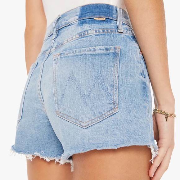 MOTHER Tomcat Kick Fray Shorts - Picture 2 of 9